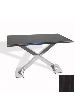 İks Masa Kromnikel (80x140 - Werzalit, Allzalit yada Wermodin Tabla)