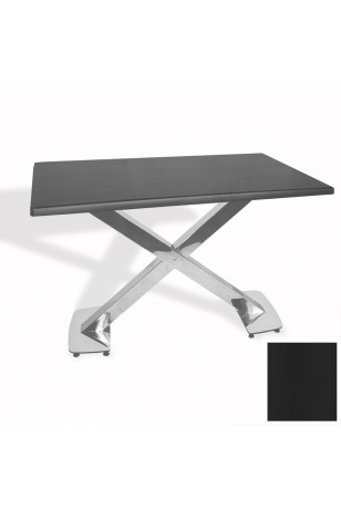 İks Masa Kromnikel (80x140 - Werzalit, Allzalit yada Wermodin Tabla)