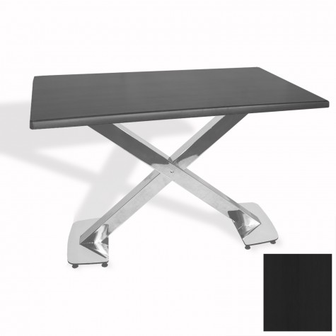 İks Masa Kromnikel (80x140 - Werzalit, Allzalit yada Wermodin Tabla)