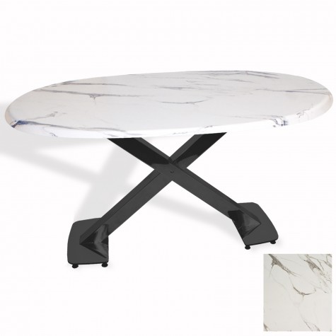 İks Masa ESB Oval (94x146 - Werzalit, Allzalit yada Wermodin Tabla)