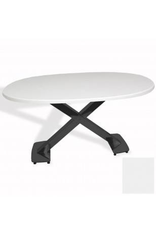 İks Masa ESB Oval (94x146 - Werzalit, Allzalit yada Wermodin Tabla)