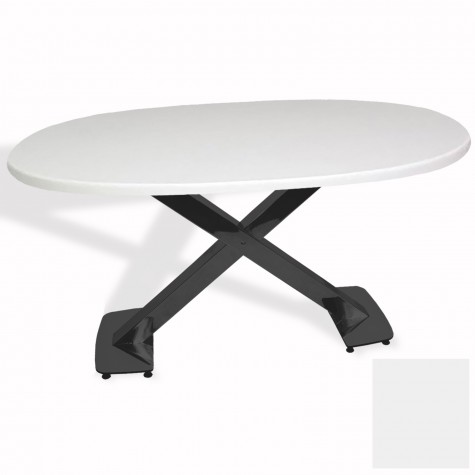 İks Masa ESB Oval (94x146 - Werzalit, Allzalit yada Wermodin Tabla)