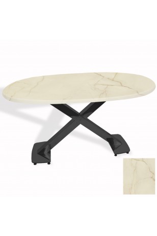 İks Masa ESB Oval (94x146 - Werzalit, Allzalit yada Wermodin Tabla)