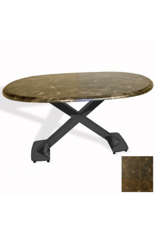 İks Masa ESB Oval (94x146 - Werzalit, Allzalit yada Wermodin Tabla)