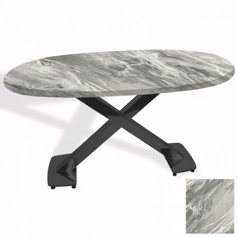 İks Masa ESB Oval (94x146 - Werzalit, Allzalit yada Wermodin Tabla)