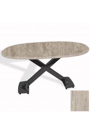 İks Masa ESB Oval (94x146 - Werzalit, Allzalit yada Wermodin Tabla)