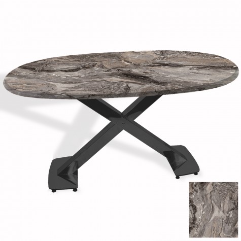 İks Masa ESB Oval (94x146 - Werzalit, Allzalit yada Wermodin Tabla)