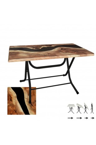 Klasik Katlanır Masa 70x120 cm - (Werzalit, Wermodin ve Allzalit Tabla)