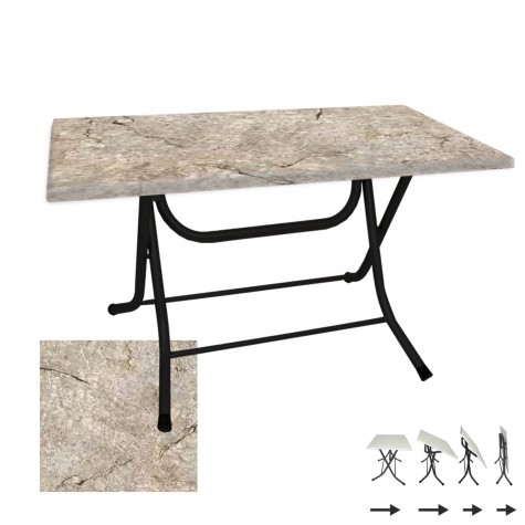 Klasik Katlanır Masa 70x120 cm - (Werzalit, Wermodin ve Allzalit Tabla)