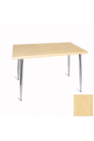 Manolya Mutfak Masası 80x120 Kromnikel (Werzalit, Wermodin ve Allzalit Tabla)