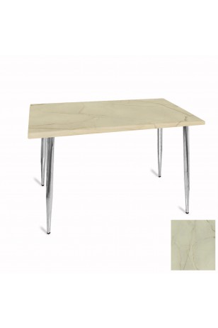 Manolya Mutfak Masası 80x120 Kromnikel (Werzalit, Wermodin ve Allzalit Tabla)