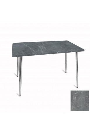 Manolya Mutfak Masası 80x120 Kromnikel (Werzalit, Wermodin ve Allzalit Tabla)