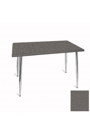 Manolya Mutfak Masası 80x120 Kromnikel (Werzalit, Wermodin ve Allzalit Tabla)