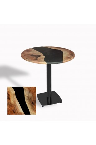 Tokyo Yuvarlak Masa (ESB) Çap 90cm - (Werzalit, Wermodin ve Allzalit Tabla)