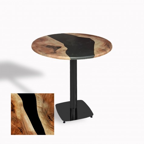 Tokyo Yuvarlak Masa (ESB) Çap 90cm - (Werzalit, Wermodin ve Allzalit Tabla)