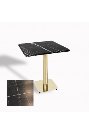 Tokyo Werzalit Kare Masa 80X80 (Gold)