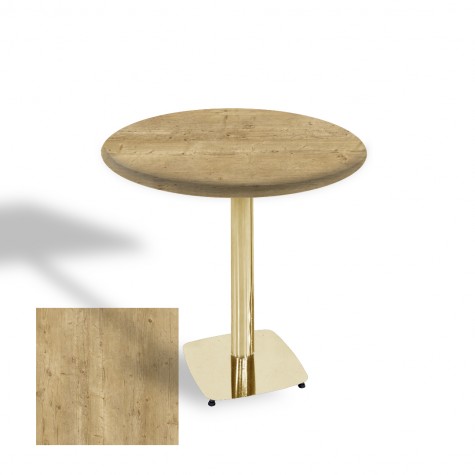 Tokyo Werzalit Yuvarlak Masa 90 cm (Gold)