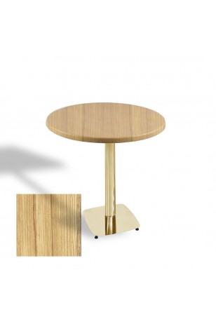 Tokyo Werzalit Yuvarlak Masa 90 cm (Gold)