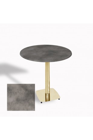Tokyo Werzalit Yuvarlak Masa 90 cm (Gold)