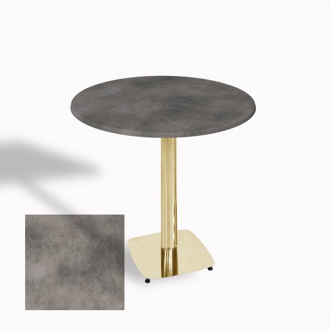 Tokyo Werzalit Yuvarlak Masa 90 cm (Gold)