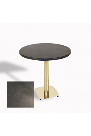 Tokyo Werzalit Yuvarlak Masa 90 cm (Gold)