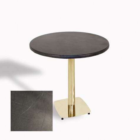 Tokyo Werzalit Yuvarlak Masa 90 cm (Gold)