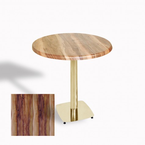 Tokyo Werzalit Yuvarlak Masa 90 cm (Gold)