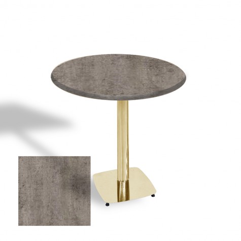 Tokyo Werzalit Yuvarlak Masa 90 cm (Gold)