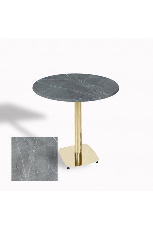 Tokyo Werzalit Yuvarlak Masa 90 cm (Gold)