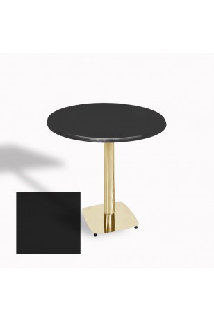 Tokyo Werzalit Yuvarlak Masa 90 cm (Gold)