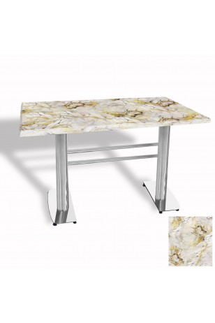 Tokyo Masa Kromnikel (Werzalit, Allzalit yada Wermodin Tabla 80x120)