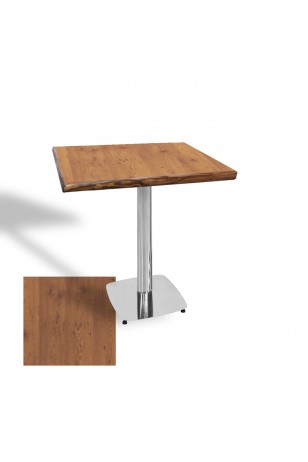 Tokyo Masif Kenar Laminat Kare Masa 70x70 (Kromnikel)