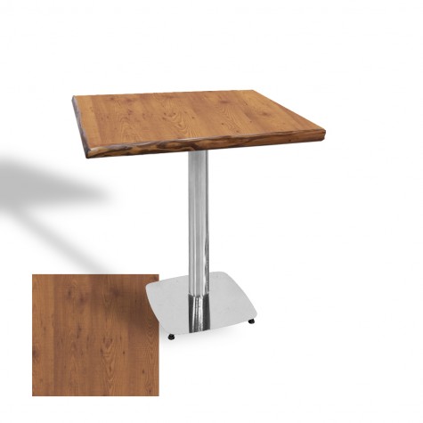 Tokyo Masif Kenar Laminat Kare Masa 70x70 (Kromnikel)