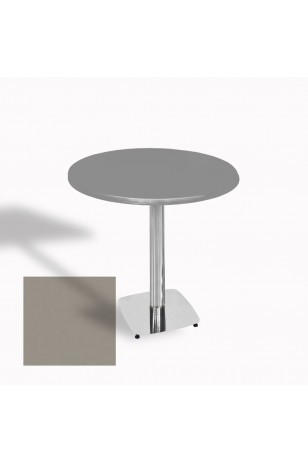 Tokyo Werzalit Yuvarlak Masa 90 cm (Kromnikel)