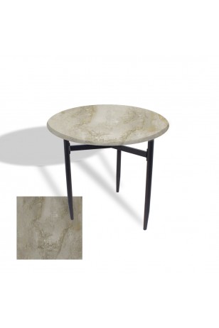 Venedik Masa Yuvarlak Çap 70 ESB (Werzalit, Wermodin veya Allzalit Tabla)