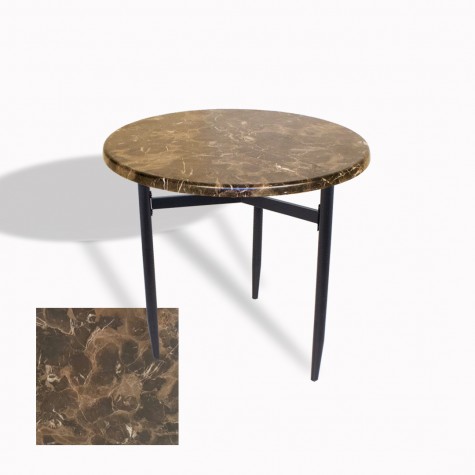 Venedik Masa Yuvarlak Çap 70 ESB (Werzalit, Wermodin veya Allzalit Tabla)