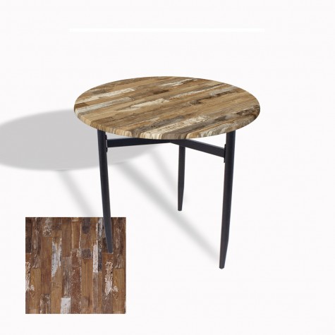 Venedik Masa Yuvarlak Çap 80 ESB (Werzalit, Wermodin veya Allzalit Tabla)