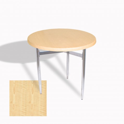 Venedik Masa Yuvarlak Çap 70 Kromnikel (Werzalit, Wermodin veya Allzalit Tabla)