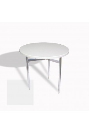 Venedik Masa Yuvarlak Çap 70 Kromnikel (Werzalit, Wermodin veya Allzalit Tabla)