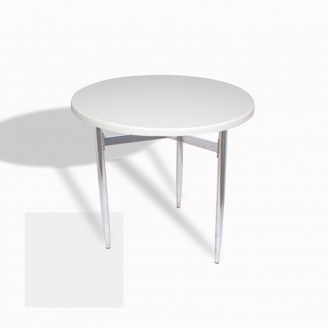 Venedik Masa Yuvarlak Çap 70 Kromnikel (Werzalit, Wermodin veya Allzalit Tabla)