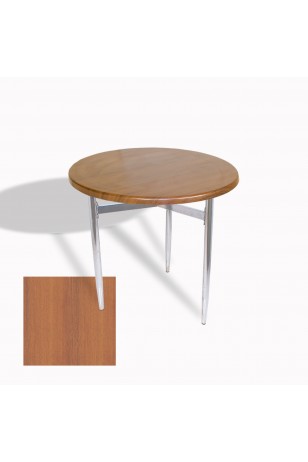 Venedik Masa Yuvarlak Çap 80 kromnikel (Werzalit, Wermodin veya Allzalit Tabla)