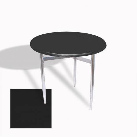 Venedik Masa Yuvarlak Çap 70 Kromnikel (Werzalit, Wermodin veya Allzalit Tabla)