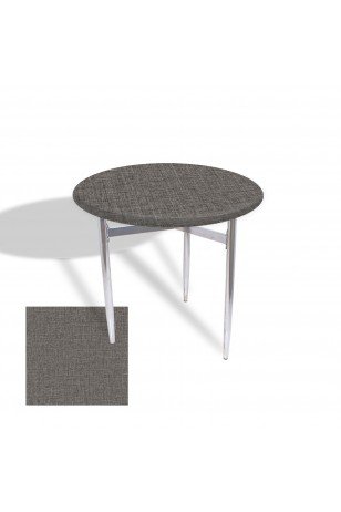 Venedik Masa Yuvarlak Çap 70 Kromnikel (Werzalit, Wermodin veya Allzalit Tabla)