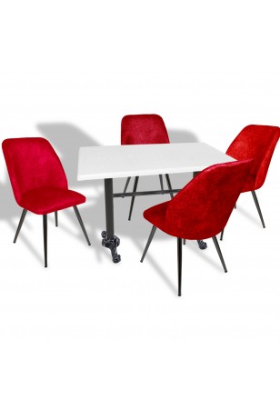 Çipa – Nilüfer Mutfak Masa Takımı - 80x140 (Werzalit, Wermodin ve Allzalit Tabla)