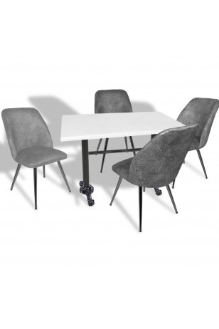 Çipa – Nilüfer Mutfak Masa Takımı - 80x140 (Werzalit, Wermodin ve Allzalit Tabla)