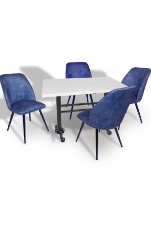 Çipa – Nilüfer Mutfak Masa Takımı - 80x140 (Werzalit, Wermodin ve Allzalit Tabla)