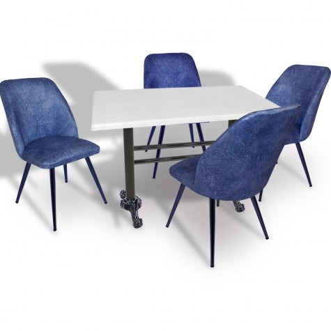 Çipa – Nilüfer Mutfak Masa Takımı - 80x140 (Werzalit, Wermodin ve Allzalit Tabla)