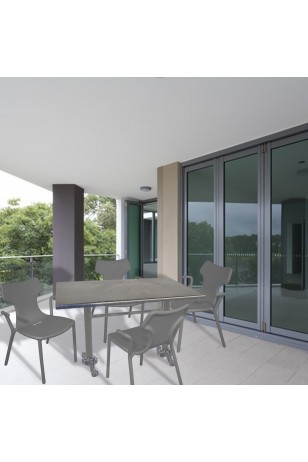 Çipa Döküm Ayak - Play Polipropilen Masa Takımı - 70x120  (Werzalit, Wermodin veya Allzalit Tabla)