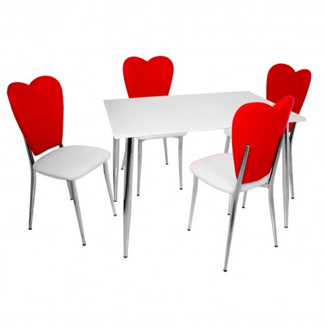 Aşk-ı Derun - Manolya Mutfak Masa Takımı