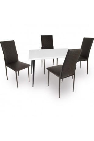 Manolya – Gözde  Mutfak Masa Takımı 70x110 (Werzalit, Wermodin veya  Allzalit Tabla)